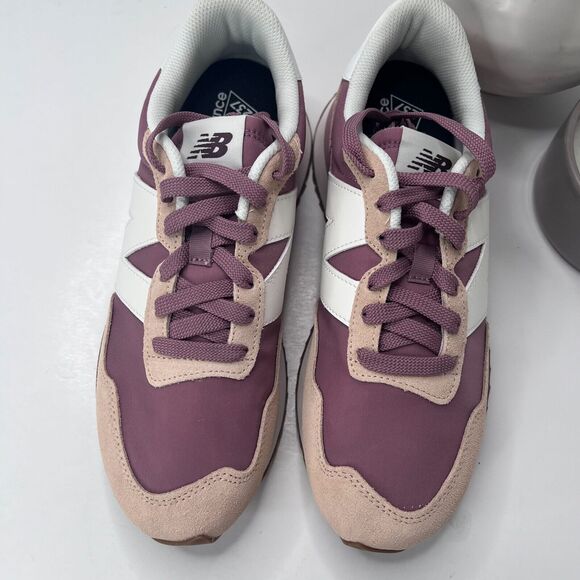 New Balance 237V1 Retro Sneakers Dark Vintage Rose/Rosewood Women's 9.5B NWOB - Picture 7 of 10